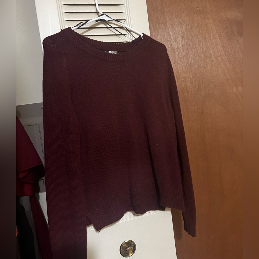 Deep Maroon sweater